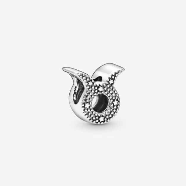 Sparkling Taurus Zodiac Charm Pandora