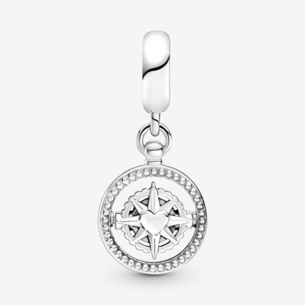 Spinning Compass Dangle Charm Pandora