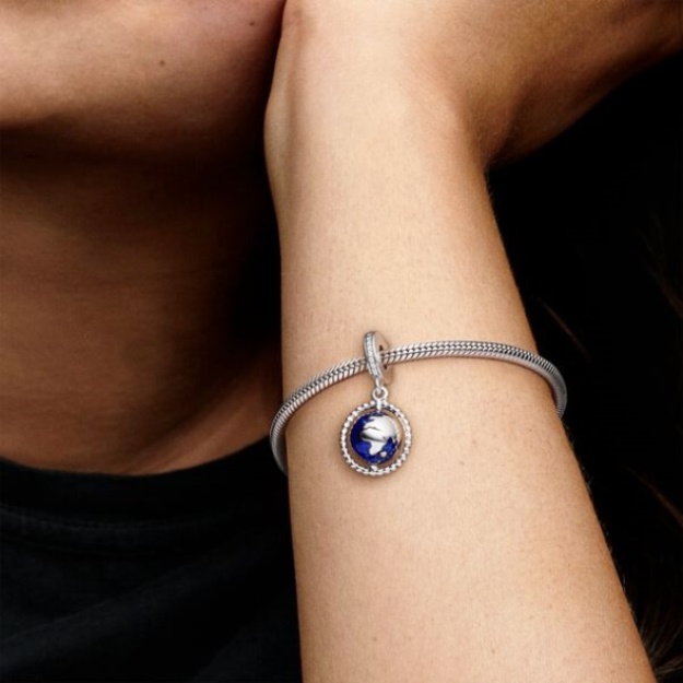 Spinning Globe Dangle Charm Pandora