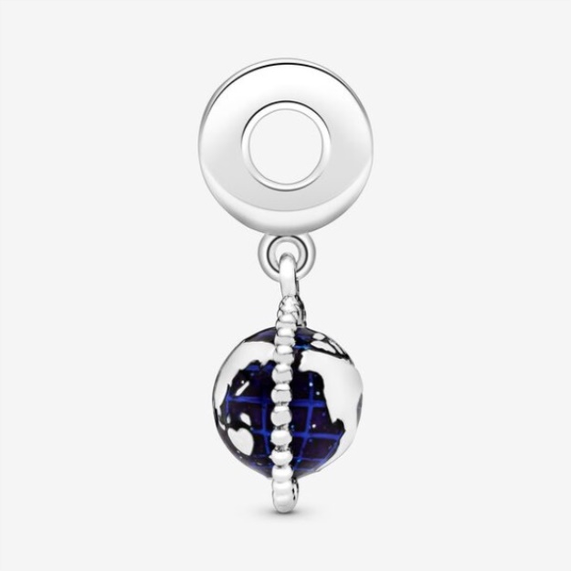 Spinning Globe Dangle Charm Pandora