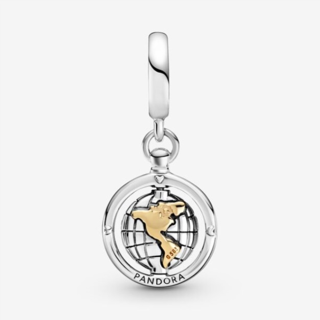 Spinning World Dangle Charm-Final Sale Pandora
