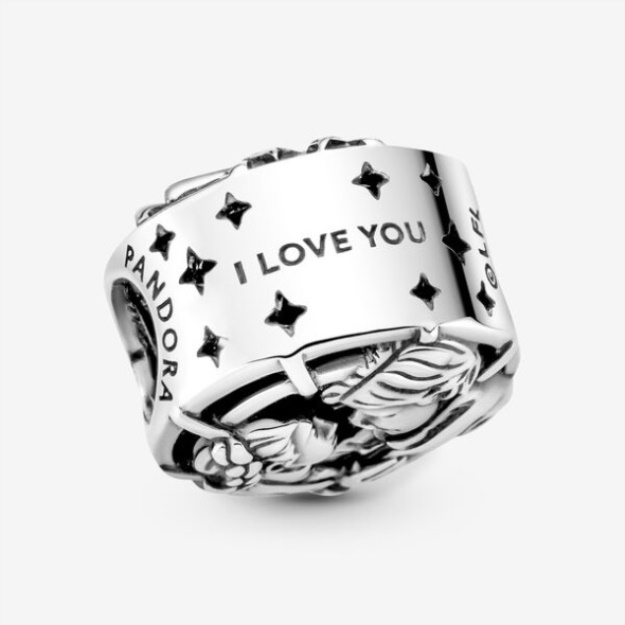 Star Wars Han Solo Leia Kiss Charm-Final Sale Pandora
