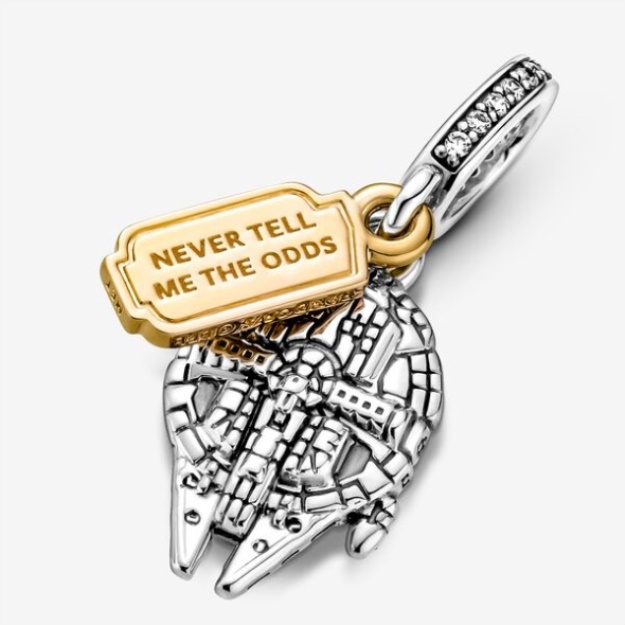 Star Wars Millennium Falcon Dangle Charm Pandora
