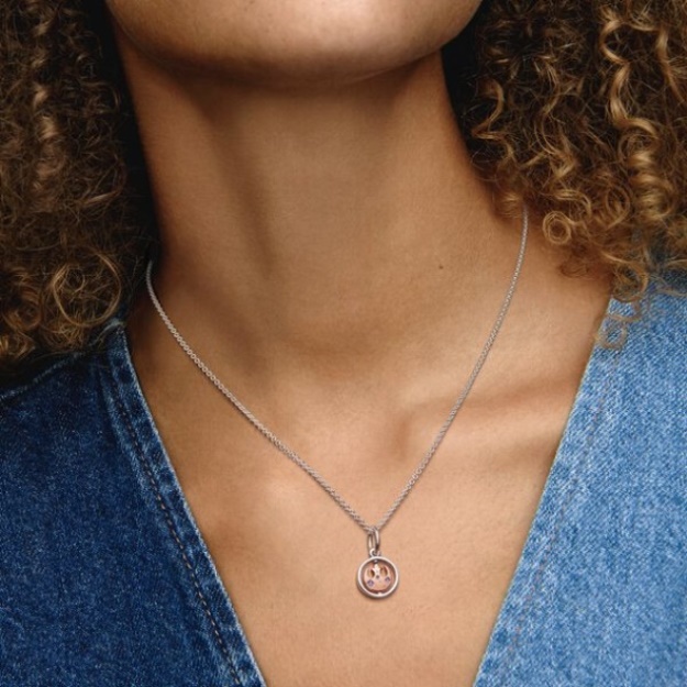 Star Wars Rebel Alliance Symbol Spinning Pendant Pandora