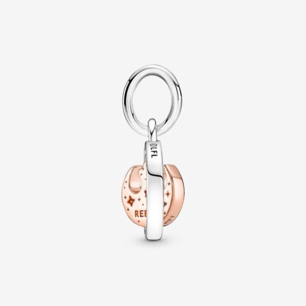 Star Wars Rebel Alliance Symbol Spinning Pendant Pandora