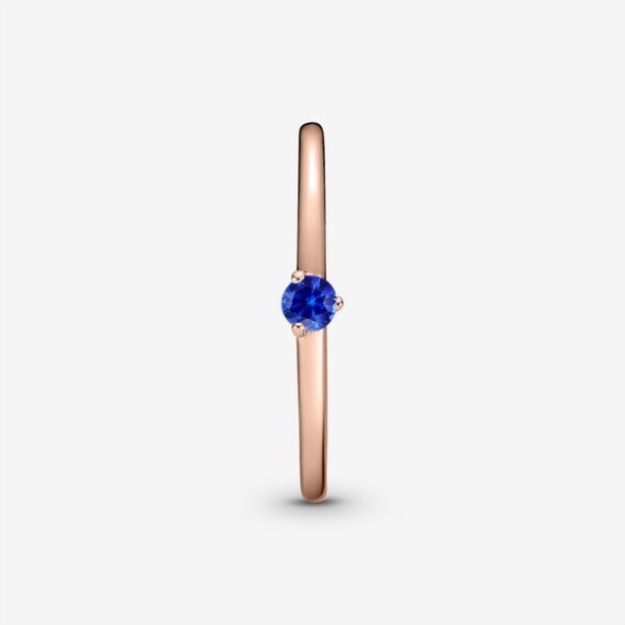 Stellar Blue Solitaire Ring Pandora