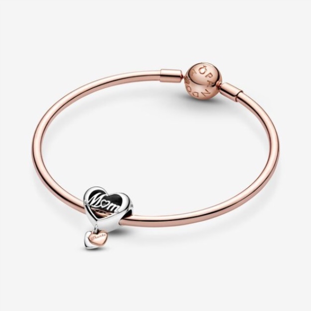 Thank You Mum Heart Charm Pandora