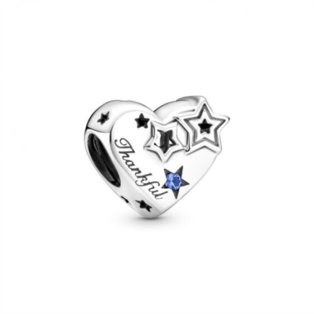 Thankful Heart  Stars Charms Pandora
