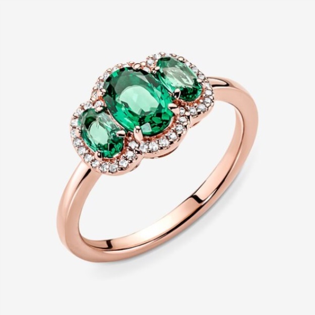 Three Stone Vintage Ring Pandora