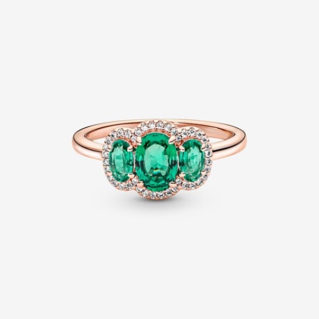 Three Stone Vintage Ring Pandora