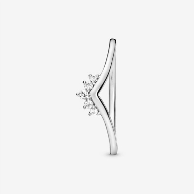 Tiara Wishbone Ring Pandora Sterling Silver