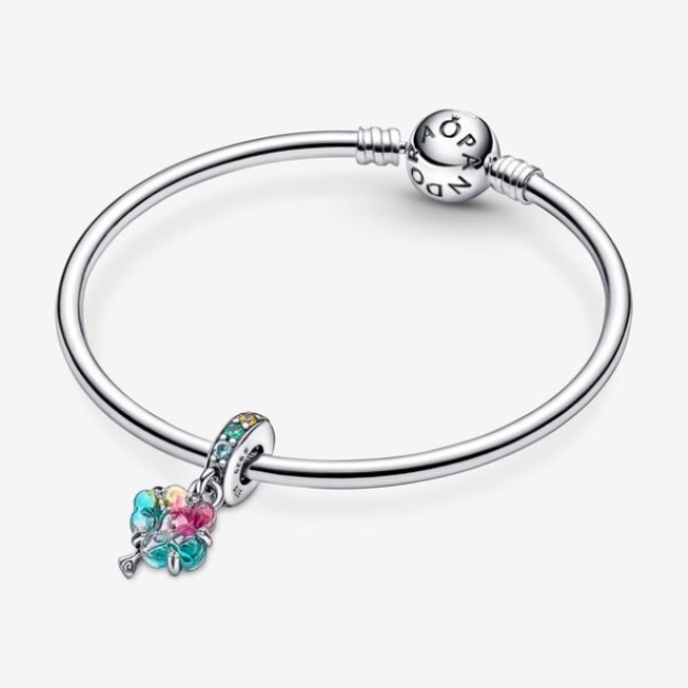 Togetherness Tree Murano Glass Dangle Charm Pandora