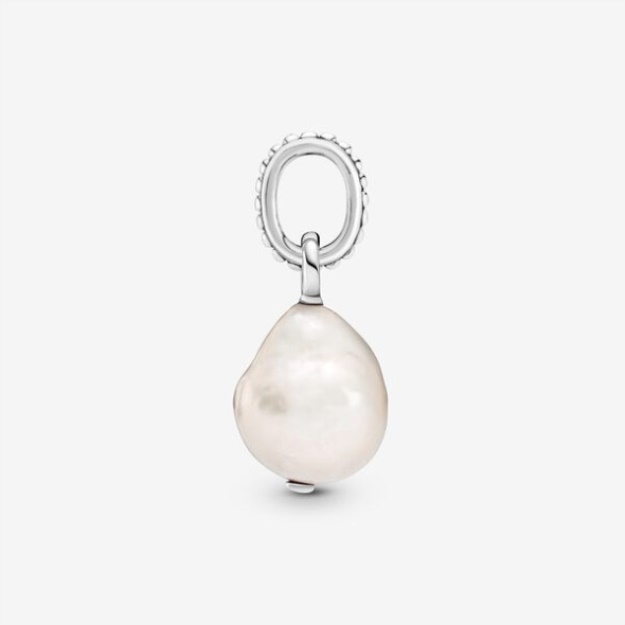 Treated Freshwater Cultured Baroque Pearl Pendant Pandora