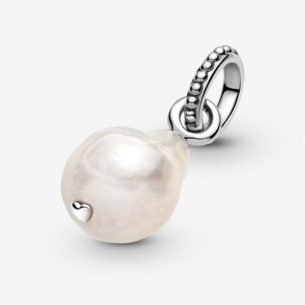Treated Freshwater Cultured Baroque Pearl Pendant Pandora