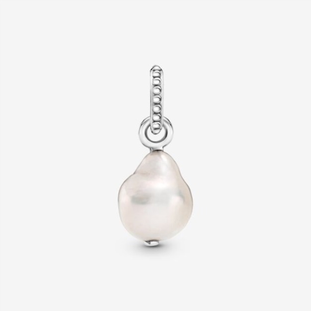 Treated Freshwater Cultured Baroque Pearl Pendant Pandora