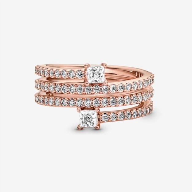 Triple Spiral Ring-Final Sale Pandora