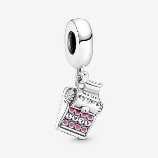 Typewriter Dangle Charms Pandora