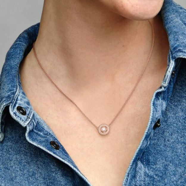 Vintage Circle Collier Necklace Pandora