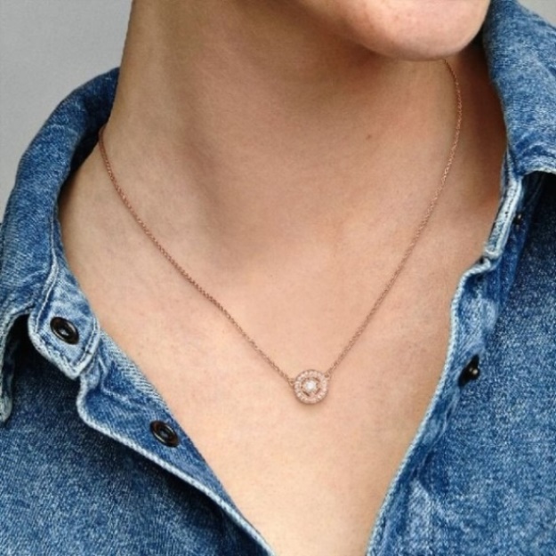 Vintage Circle Collier Necklace Pandora CA