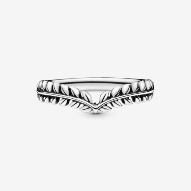 Wheat Grains Wishbone Ring Pandora