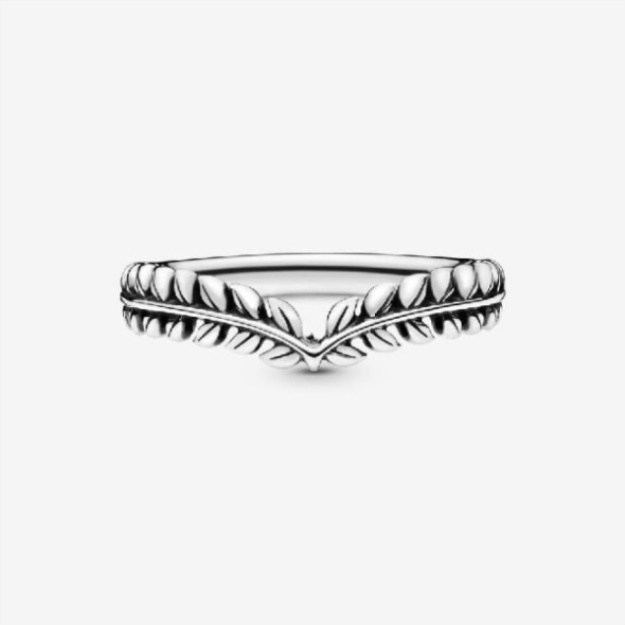 Wheat Pandora Grains Wishbone Ring