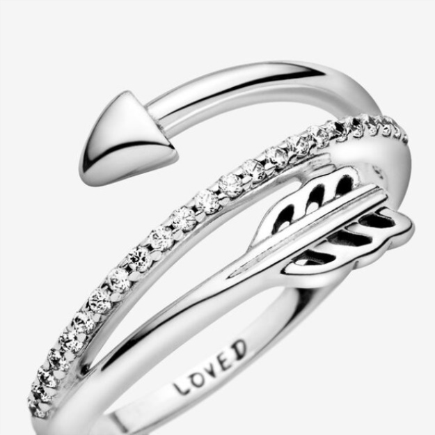 Wrap-Around Arrow Ring Pandora