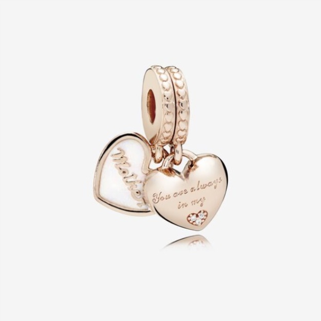 You\re Always In My Heart Split Dangle Charm Pandora
