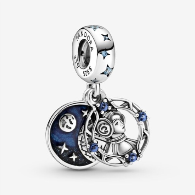Star Wars Princess Leia Double Dangle Charm-Final Sale Pandora