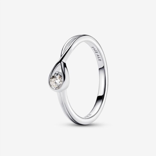 Pandora Brilliance Lab-Created 0.15 Ct Tw Diamond Ring