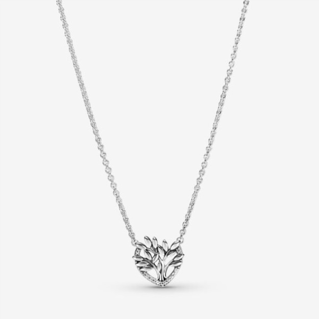 Heart Family Tree Collier Necklace Pandora