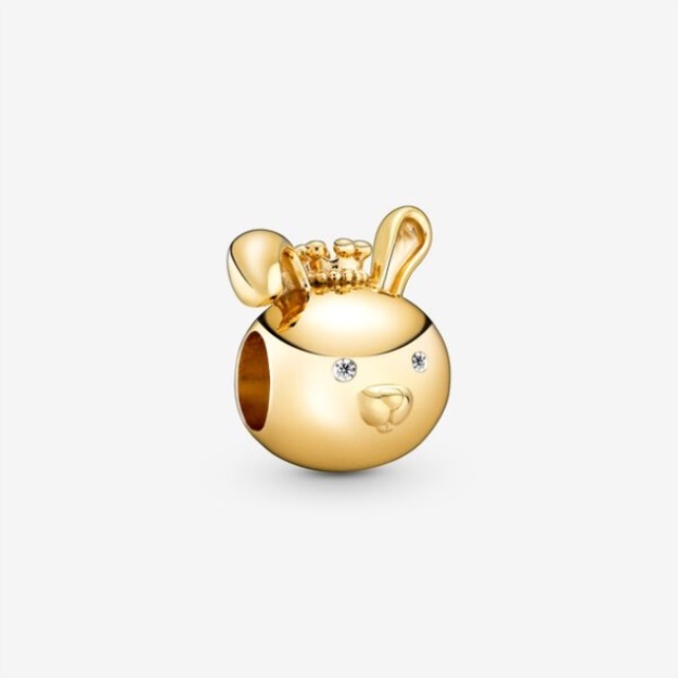 Shining Rabbit Charm Pandora