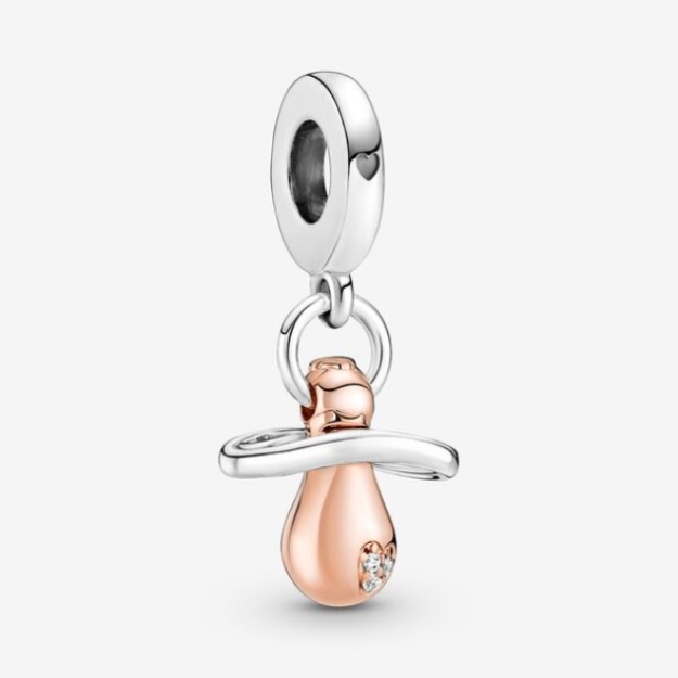 Baby Pacifier Dangle Charm Pandora
