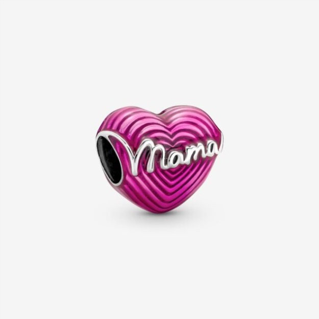 Radiating Love Mama Heart Charm Pandora