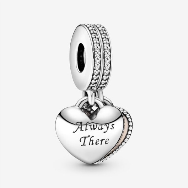 Always There Heart Dangle Charm Pandora