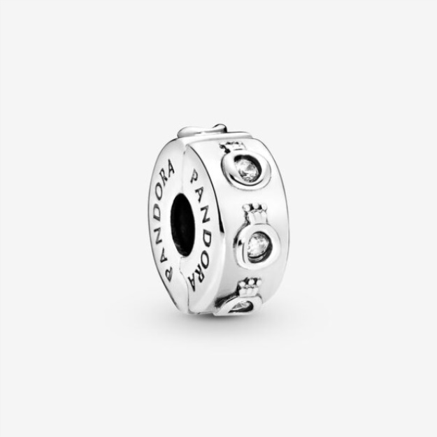 Sparkling Crown O Clip Charm Pandora