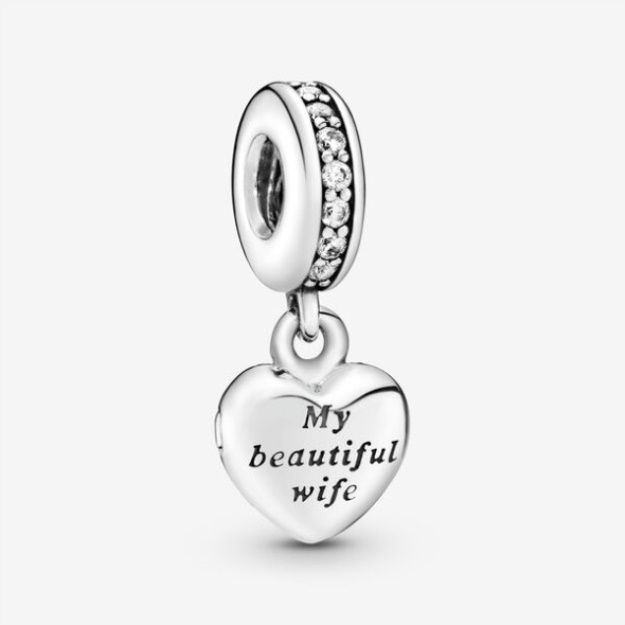 My Beautiful Wife Dangle Charm Pandora