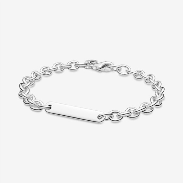 Engravable Bar Link Bracelet Pandora