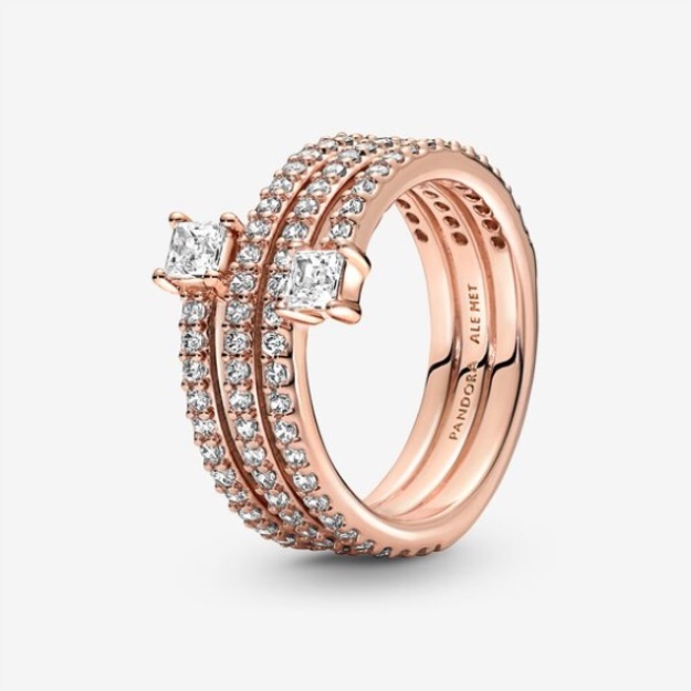 Triple Spiral Ring-Final Sale Pandora