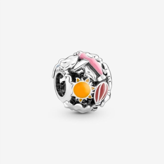 Fly Away Rainbow Sky Travel Charm Pandora