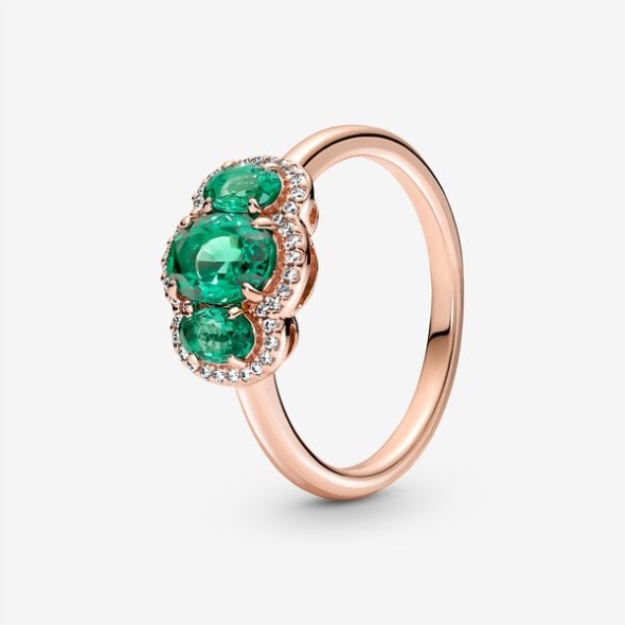 Three Stone Vintage Ring Pandora