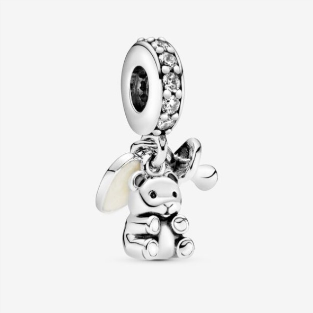 Baby Teddy Bear Dangle Charm Pandora