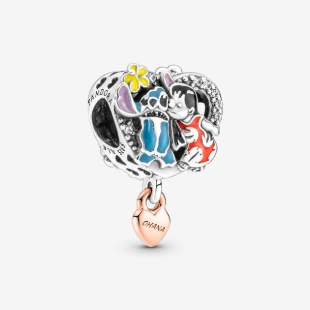 Disney Ohana Lilo Stitch Inspired Charm Pandora