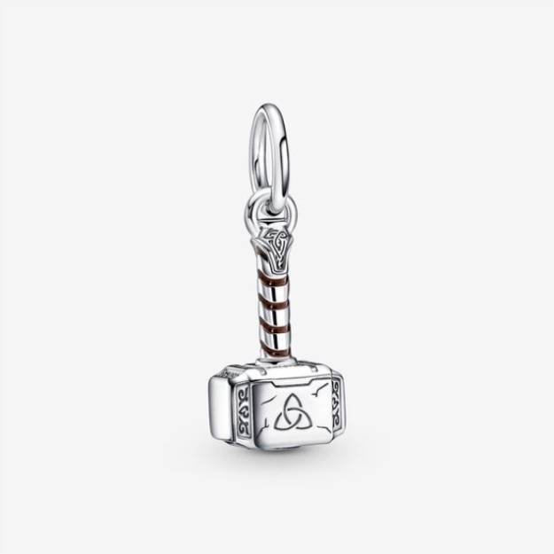Marvel The Avengers Thor's Hammer Dangle Charm Pandora