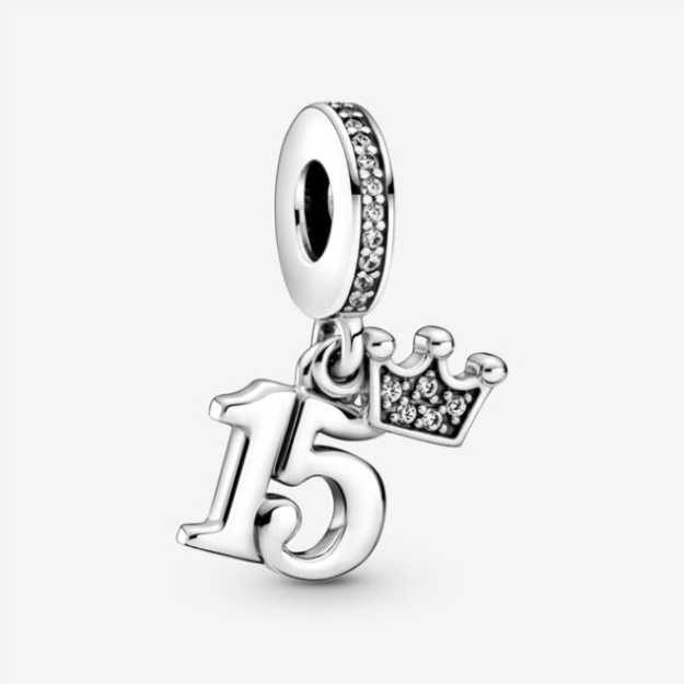 15th Birthday Dangle Charm Pandora