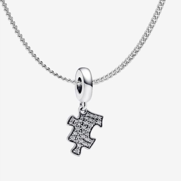 Puzzle Piece Chain Necklace Set Pandora