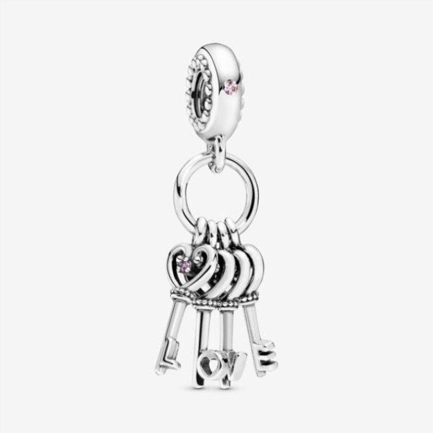 Keys Of Love Dangle Charm Pandora