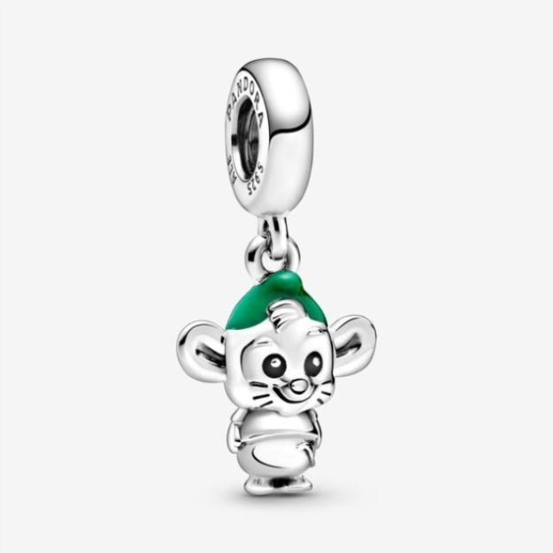 Disney Cinderella Gus Mouse Dangle Charm Pandora