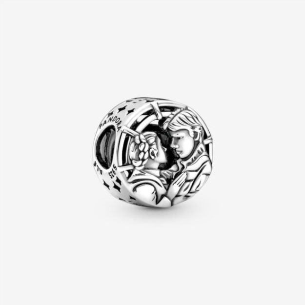 Star Wars Han Solo Leia Kiss Charm-Final Sale Pandora