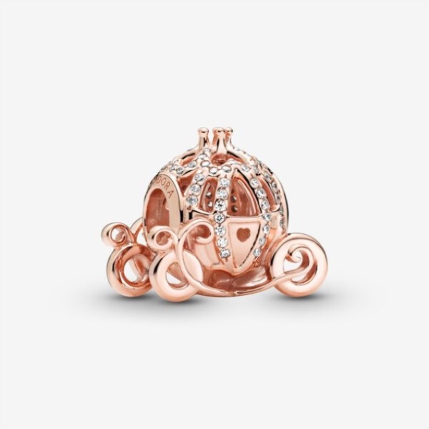 Disney Cinderella Sparkling Carriage Charm Pandora