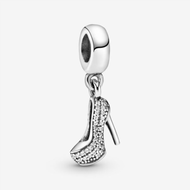 Pave Stiletto Shoe Dangle Charm Pandora